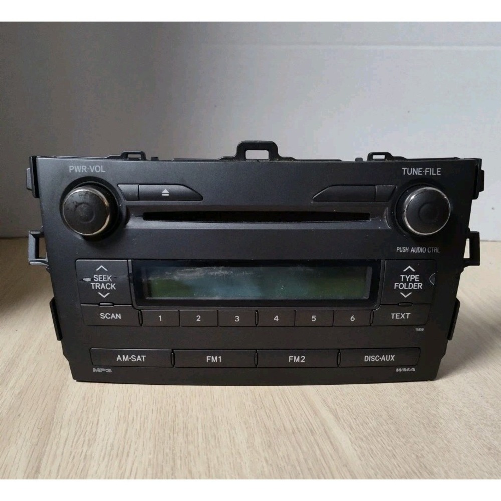 2011-2012 Toyota Corolla Am Fm Cd Player Radio Receiver 86120-02E60